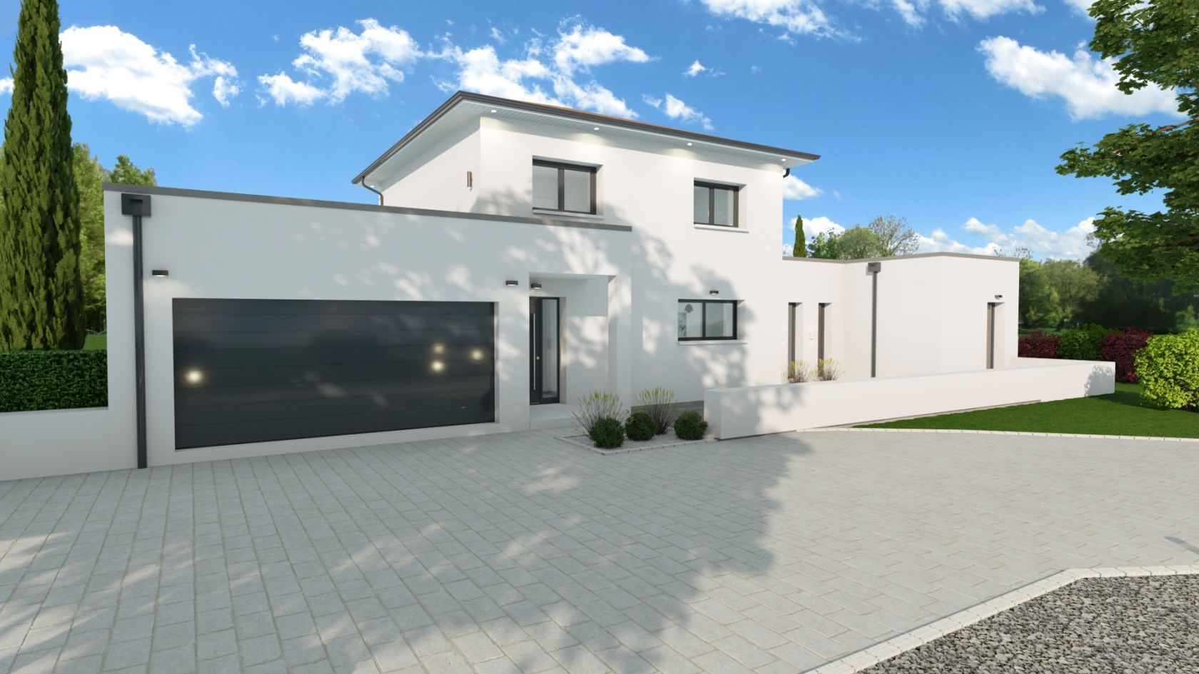 Maison 159.84 m² avec terrain à SAINT-ANDRE-DE-CORCY (01) 2