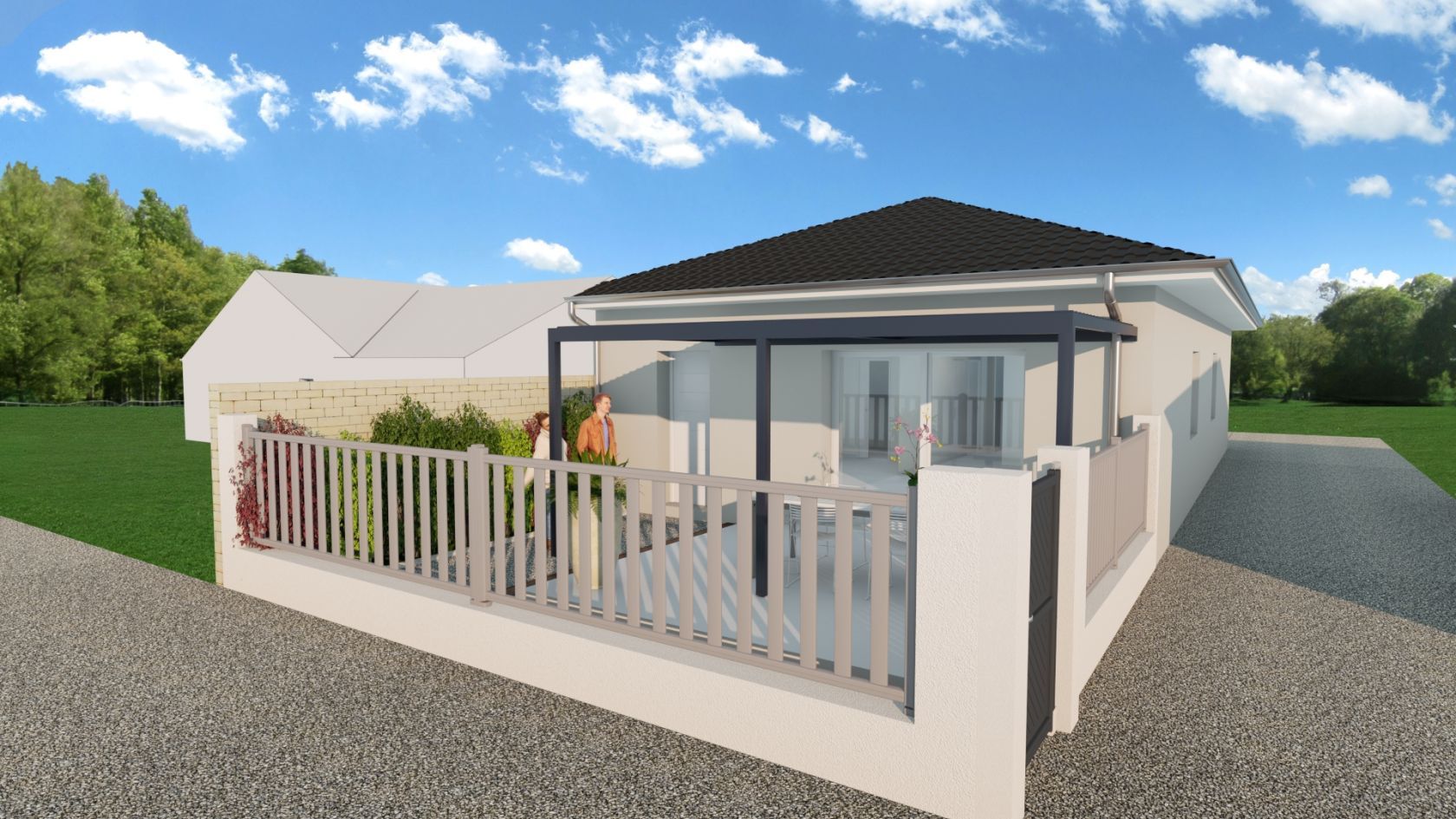 Maison 89.7 m² avec terrain à AGNIN (38) 2