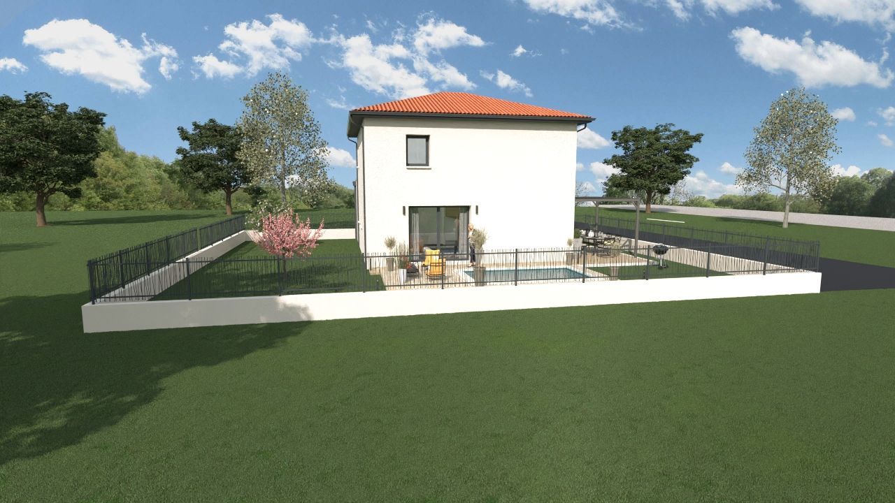 Maison 90 m² avec terrain à DECINES-CHARPIEU (69) 2