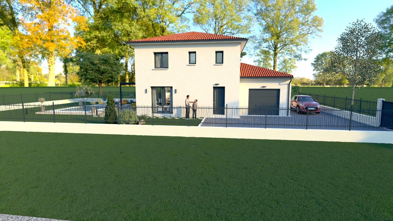 Maison 102 m² avec terrain à SAINT-BONNET-DE-MURE (69) 1