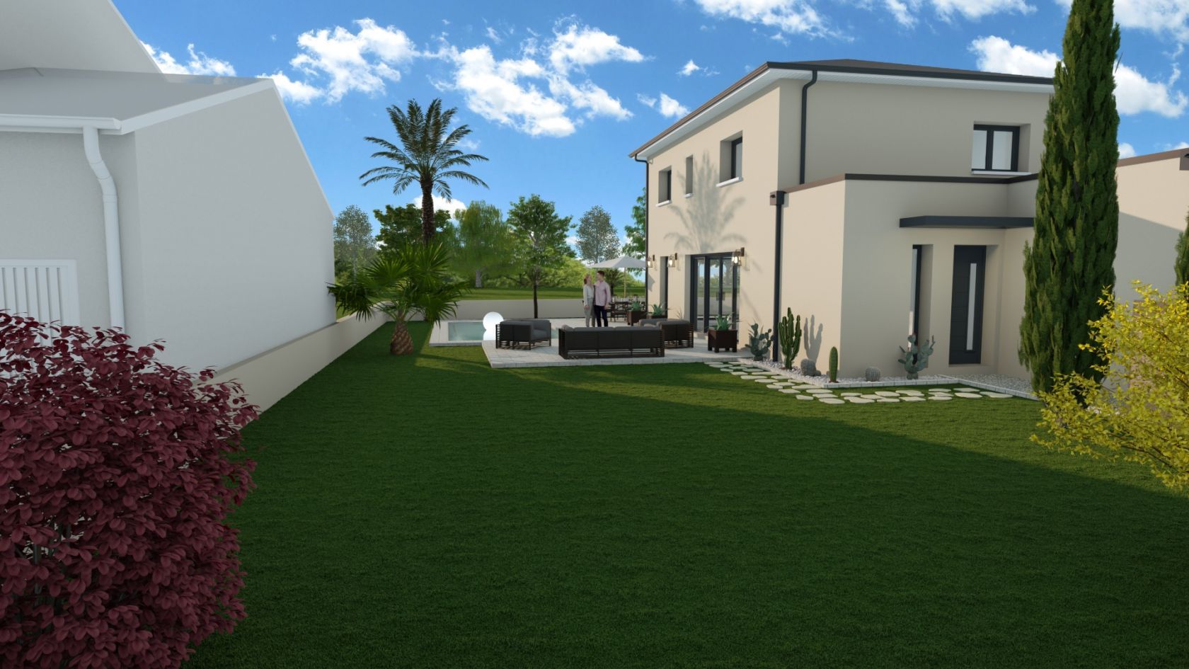 Maison 113.4 m² avec terrain à PONT-DE-CHERUY (38) 1