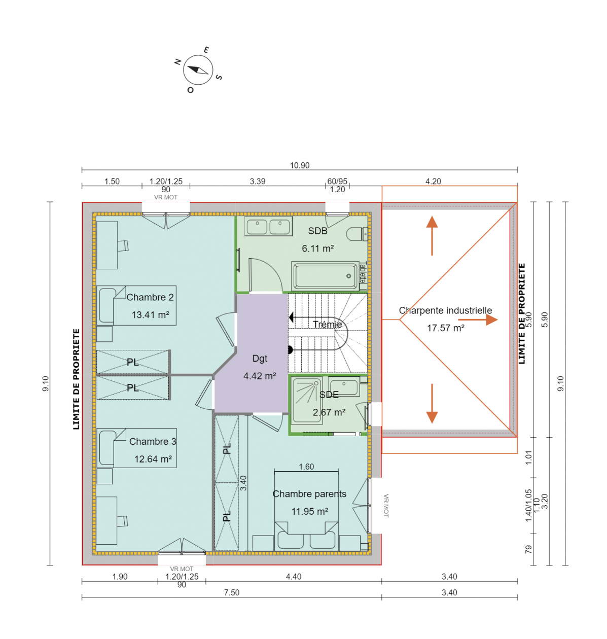 Maison 104 m² avec terrain à SAINT-AGNIN-SUR-BION (38) 2