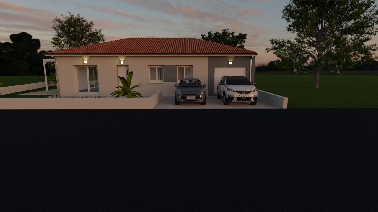 Maison 96 m² avec terrain à CHATILLON-LA-PALUD (01) 1