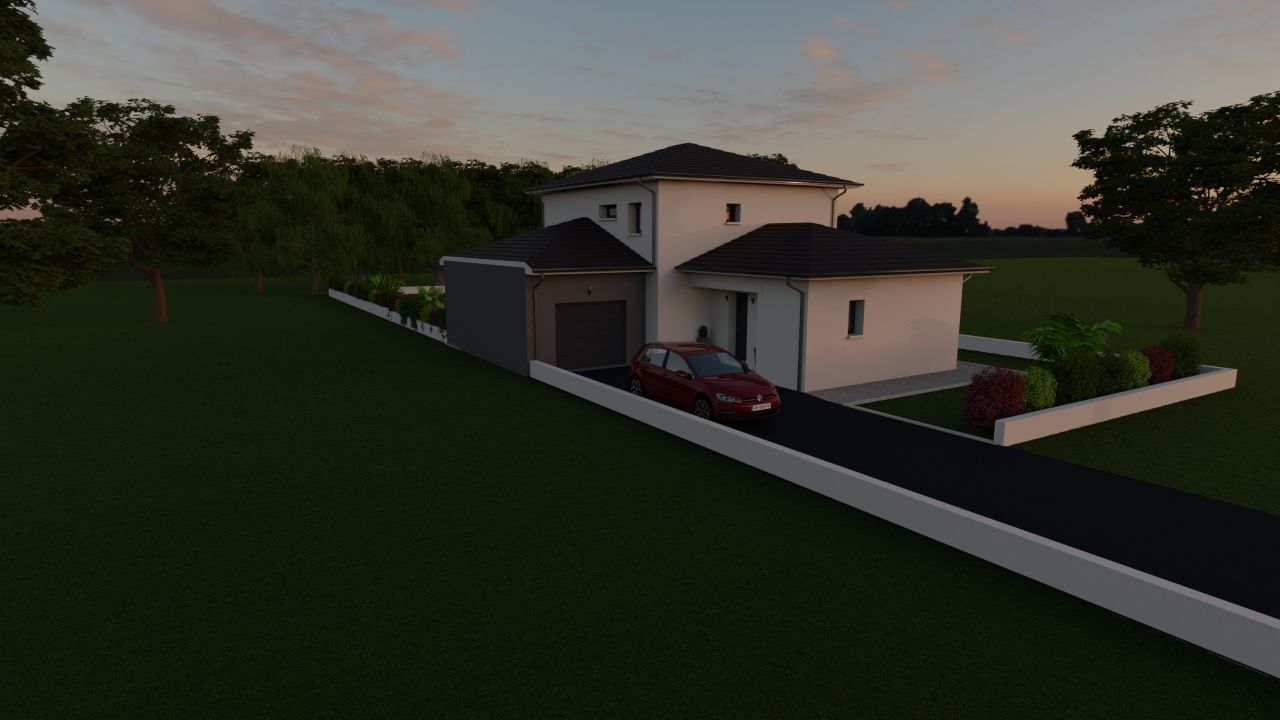 Maison 117 m² avec terrain à CHAVANOZ (38) 2