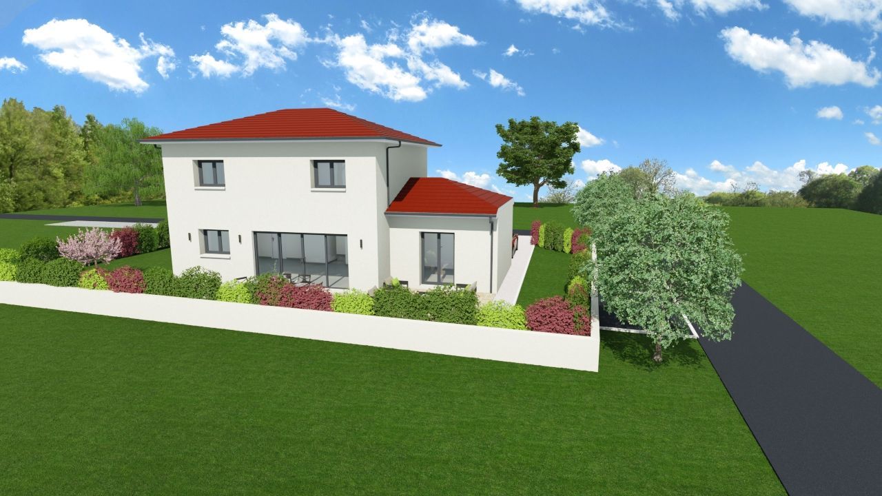 Maison 115 m² avec terrain à CHAVANOZ (38) 1
