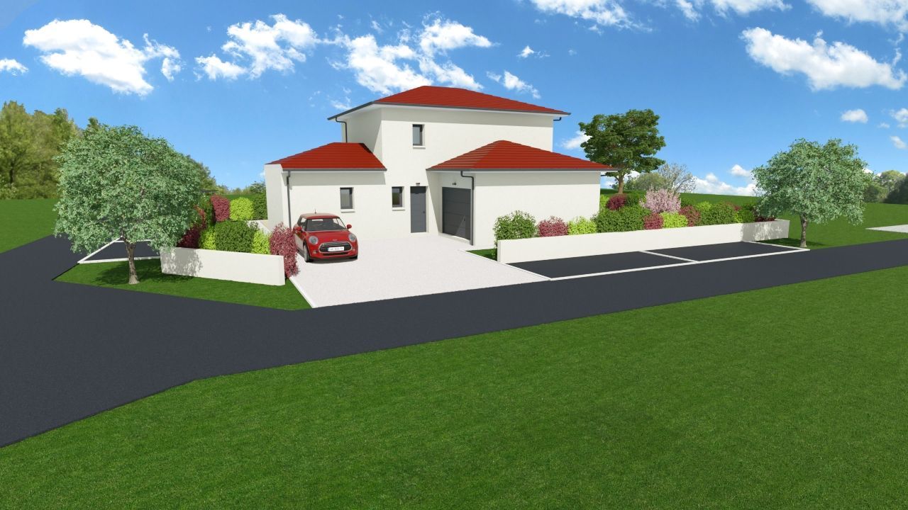 Maison 115 m² avec terrain à CHAVANOZ (38) 2