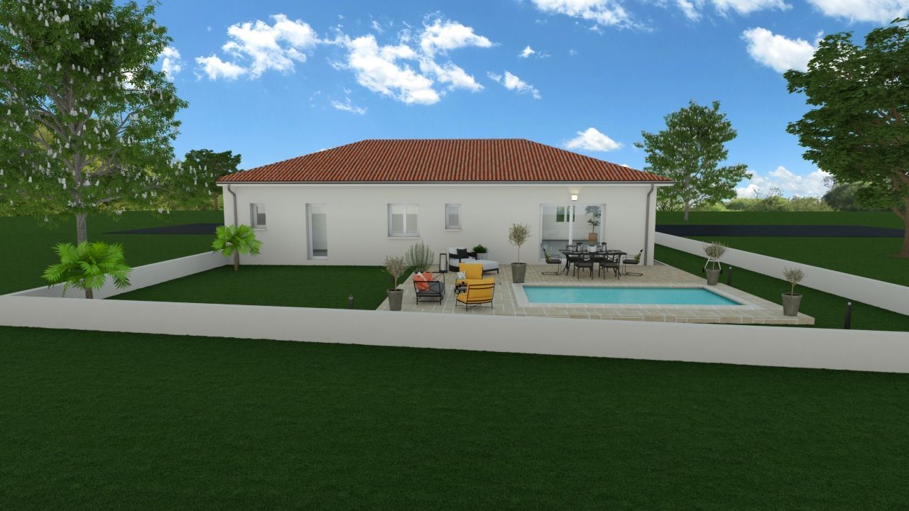 Maison 106 m² avec terrain à ARTAS (38) 2