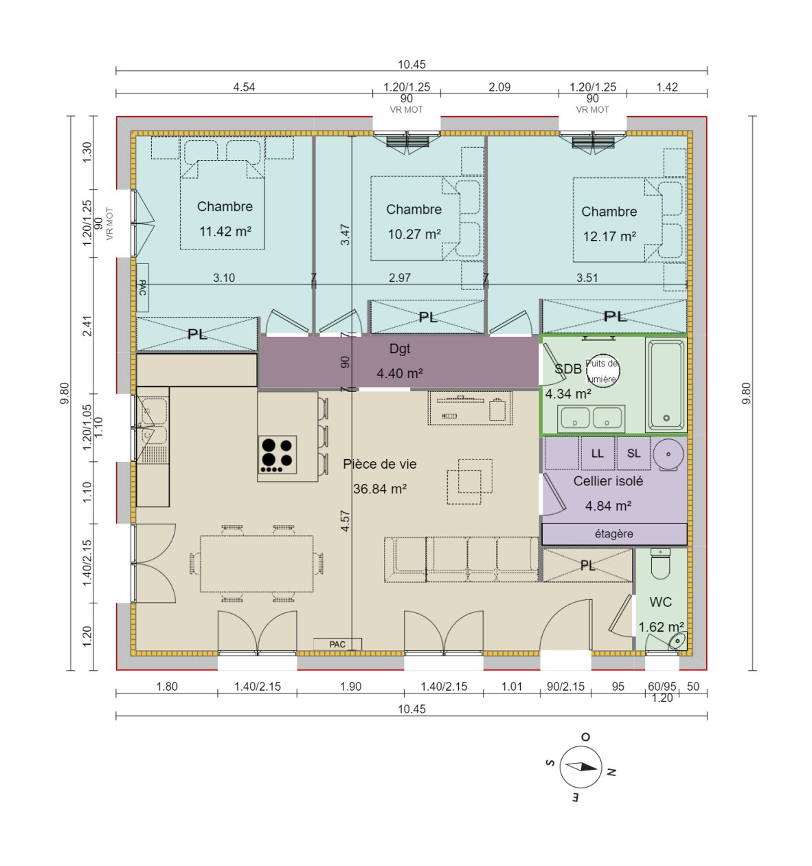 Maison  m² avec terrain à ARTAS (38) 2