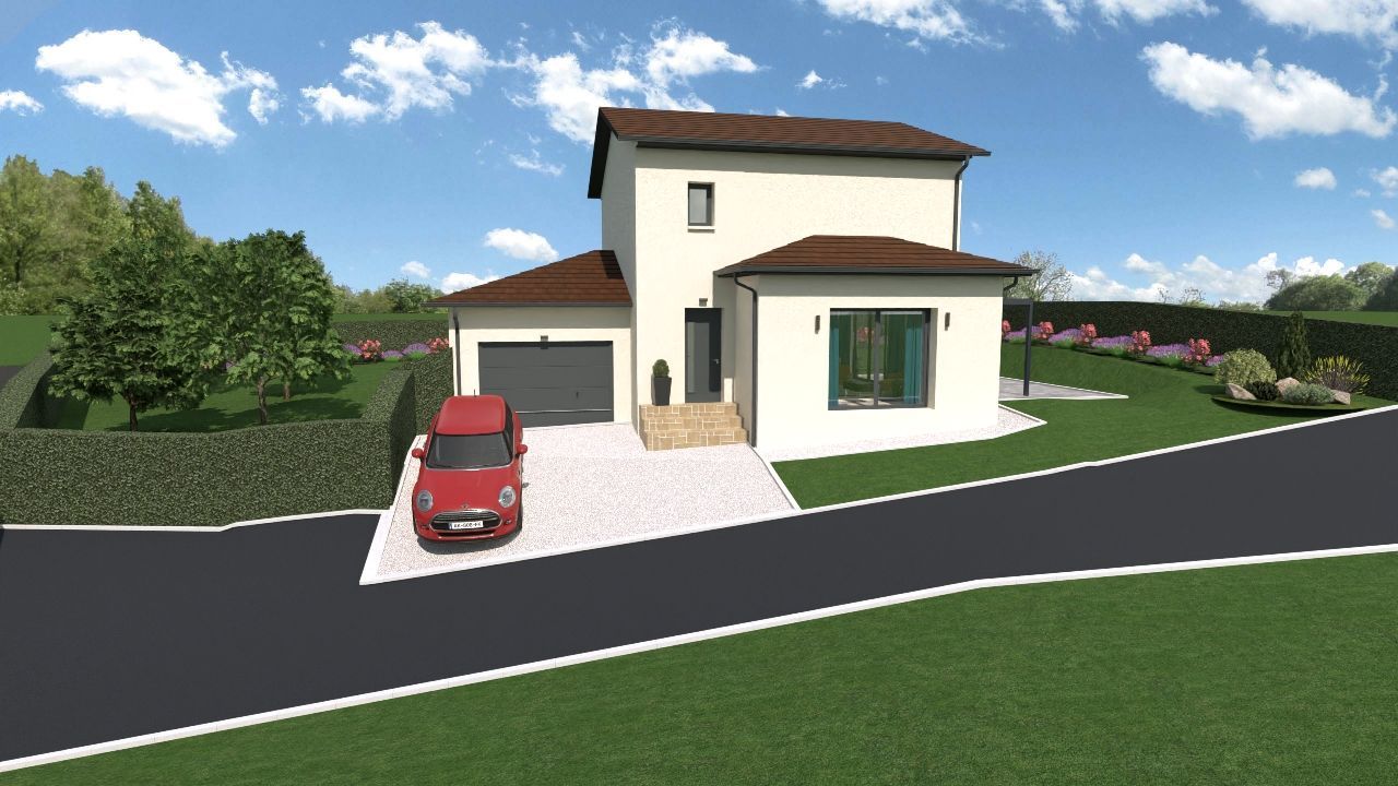 Maison 104 m² avec terrain à LIMONEST (69) 1
