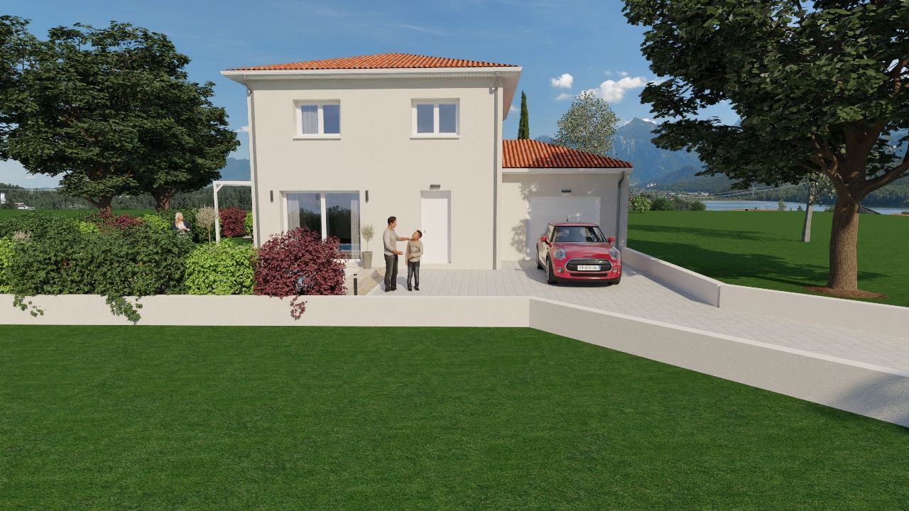 Maison 90 m² avec terrain à SAINT-ANDRE-DE-CORCY (01) 1