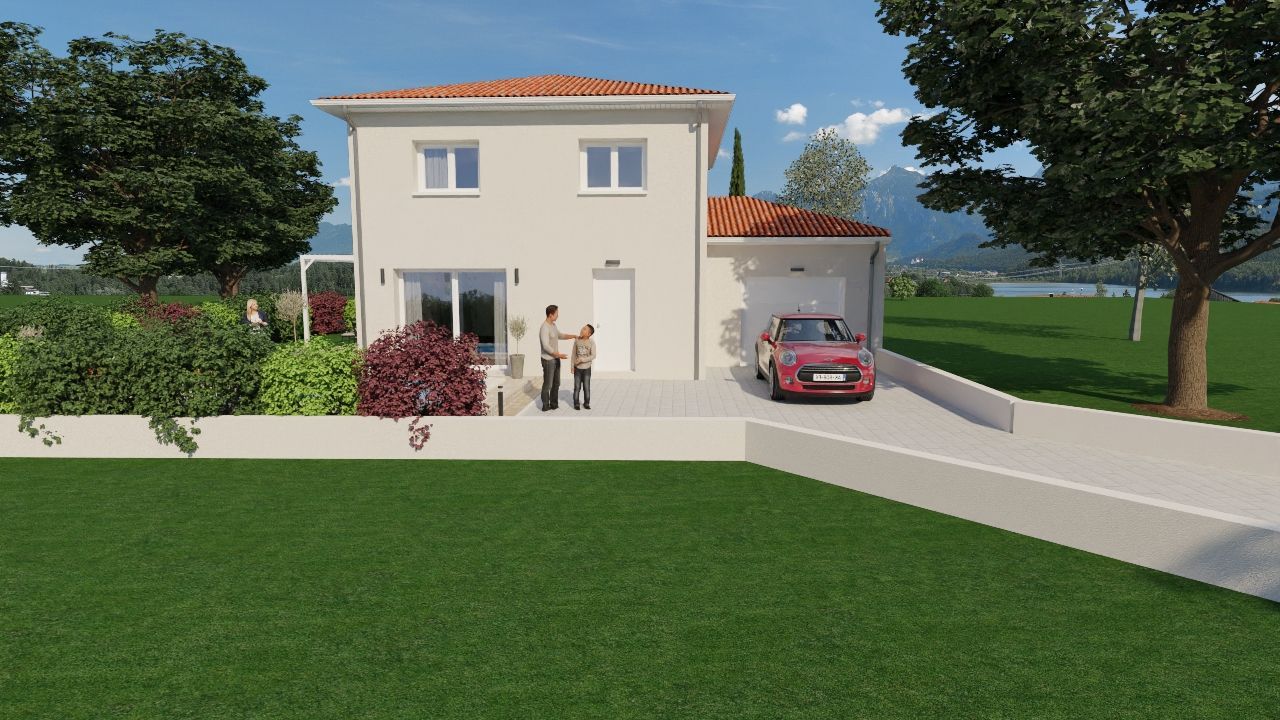 Maison 90 m² avec terrain à MASSIEUX (01) 1