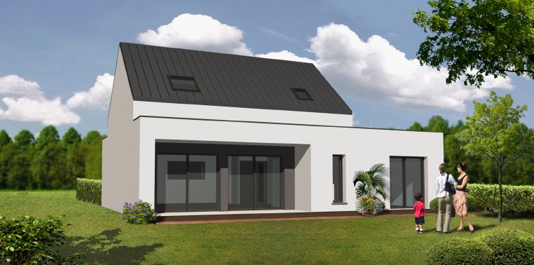 Très belle maison à vendre de 105m2 à MERLEVENEZ (56700)