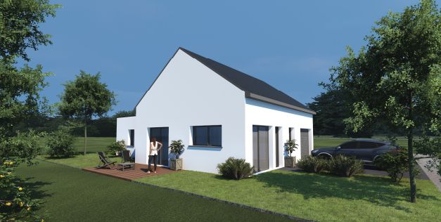 maison individuelle de 83.4m2 en vente à LOCMINE (56500)
