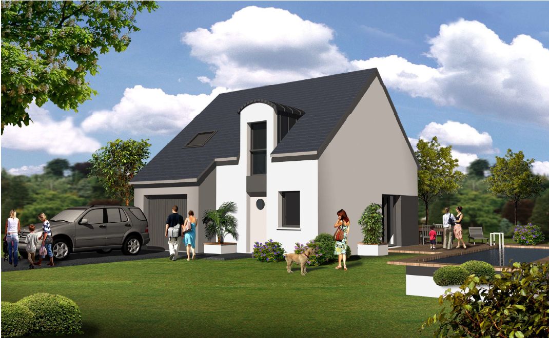 Très belle maison individuelle de 77m2 à LOCMINE (56500)