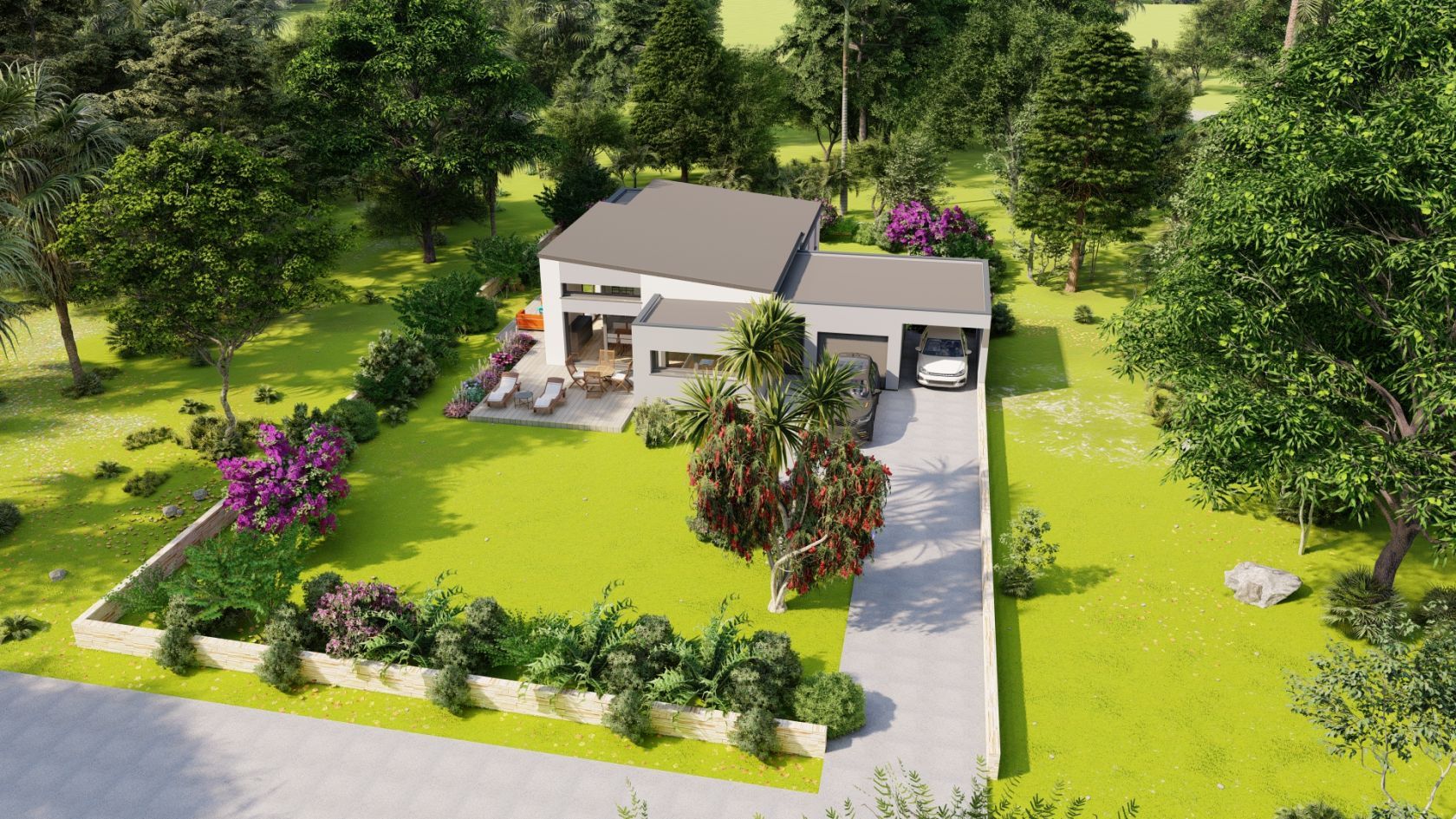Maison neuve 100 m² à Saint-Molf (44350)