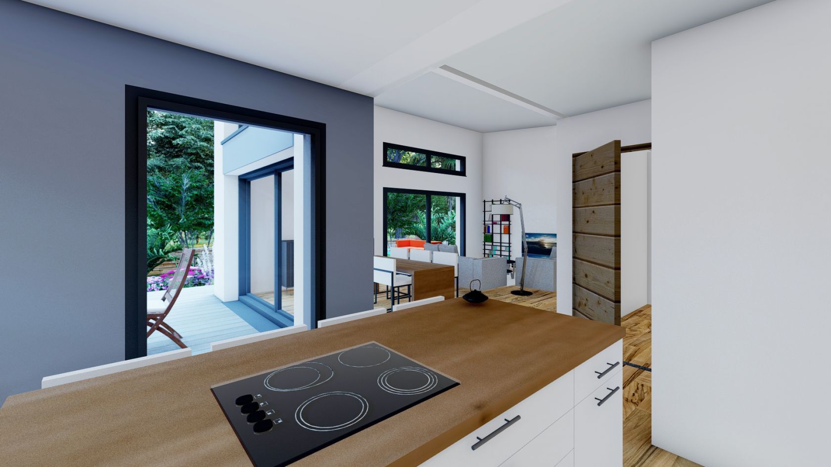 Maison neuve 100 m² à Saint-Molf (44350)