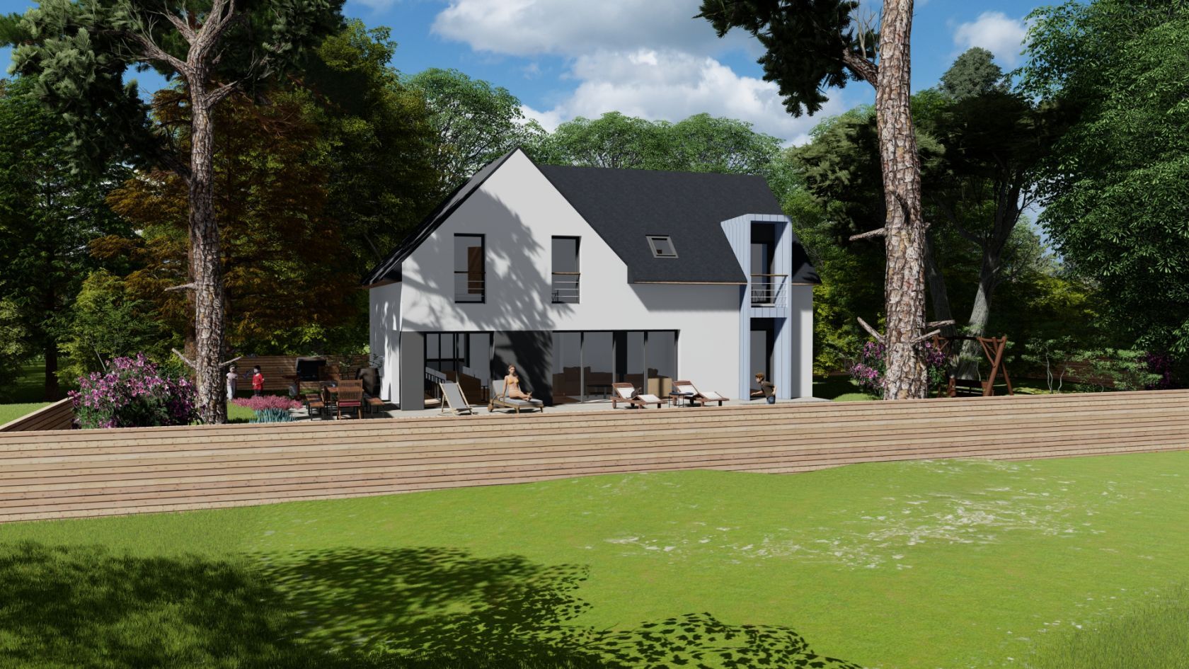 Maison neuve 141 m² à Corsept (44560)