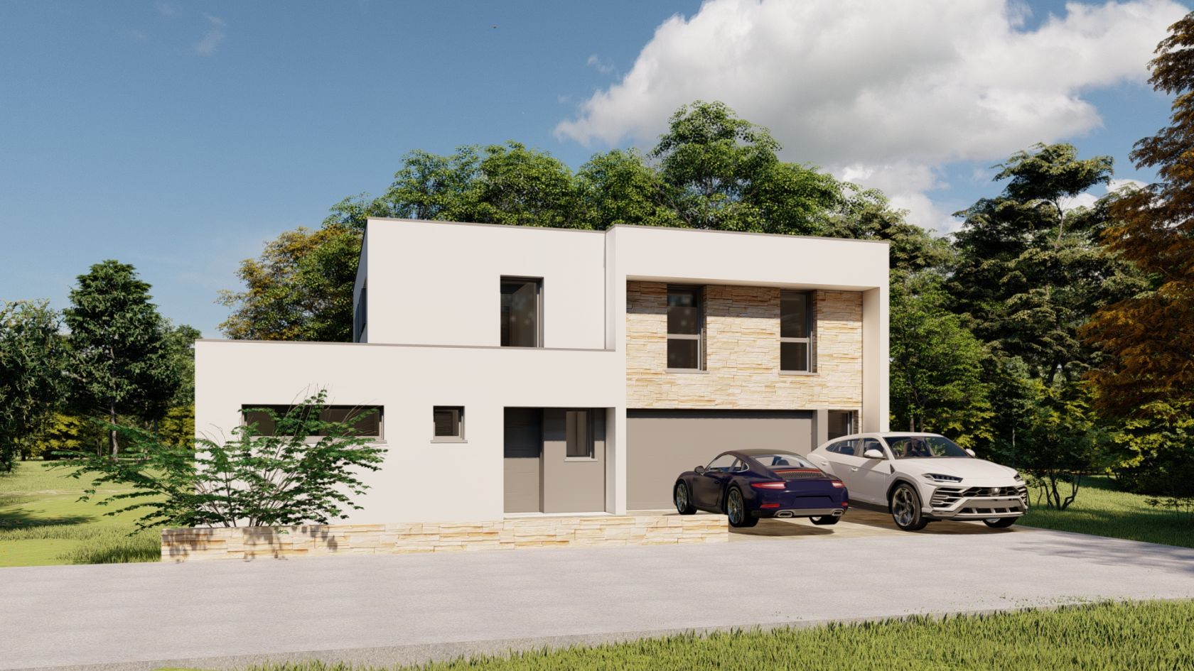 maison individuelle à CROSSAC (44160)