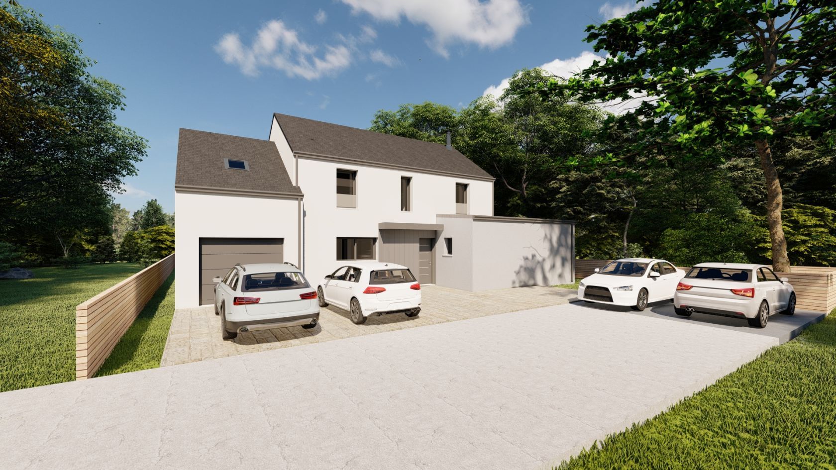 Très belle maison à construire à CROSSAC (44160)