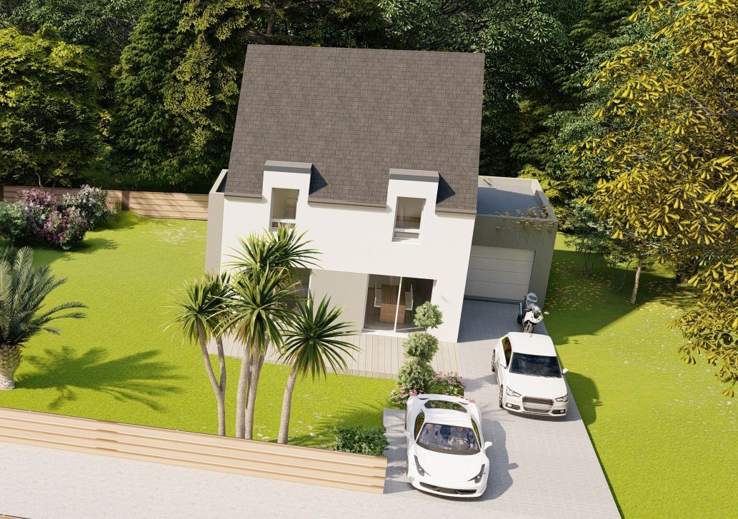 Maison neuve 110 m² à La Chapelle-des-Marais (44410)