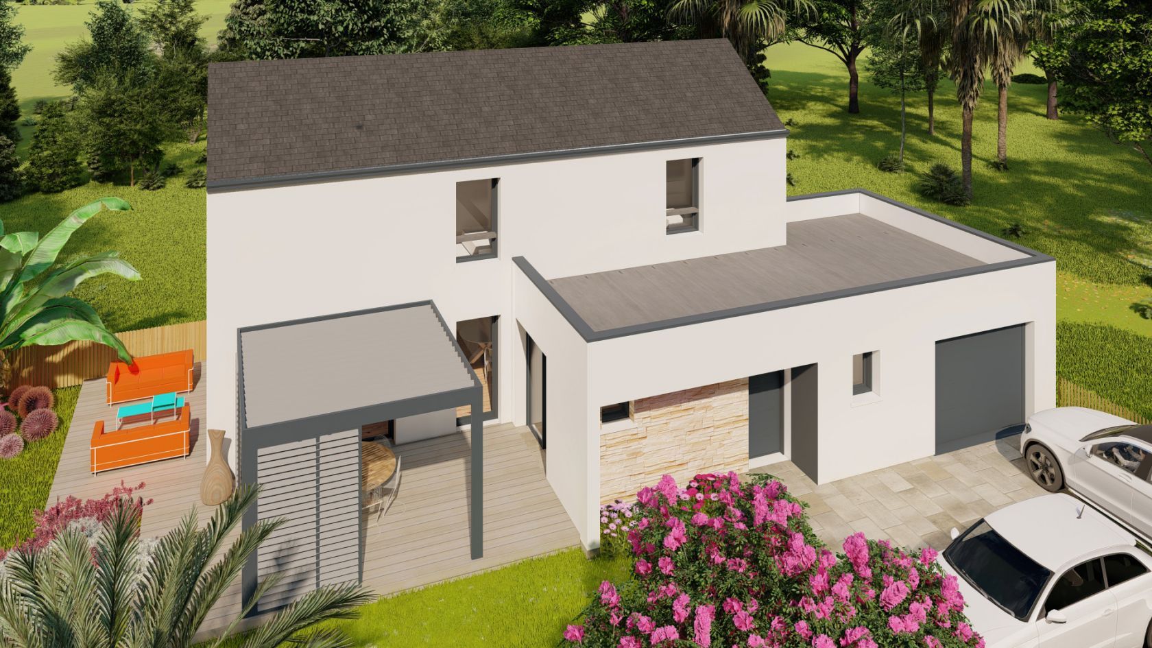 Maison neuve 102 m² à Saint-Brevin-les-Pins (44250)