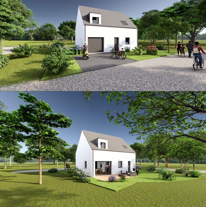 Maison neuve 83 m² à Sarzeau (56370)