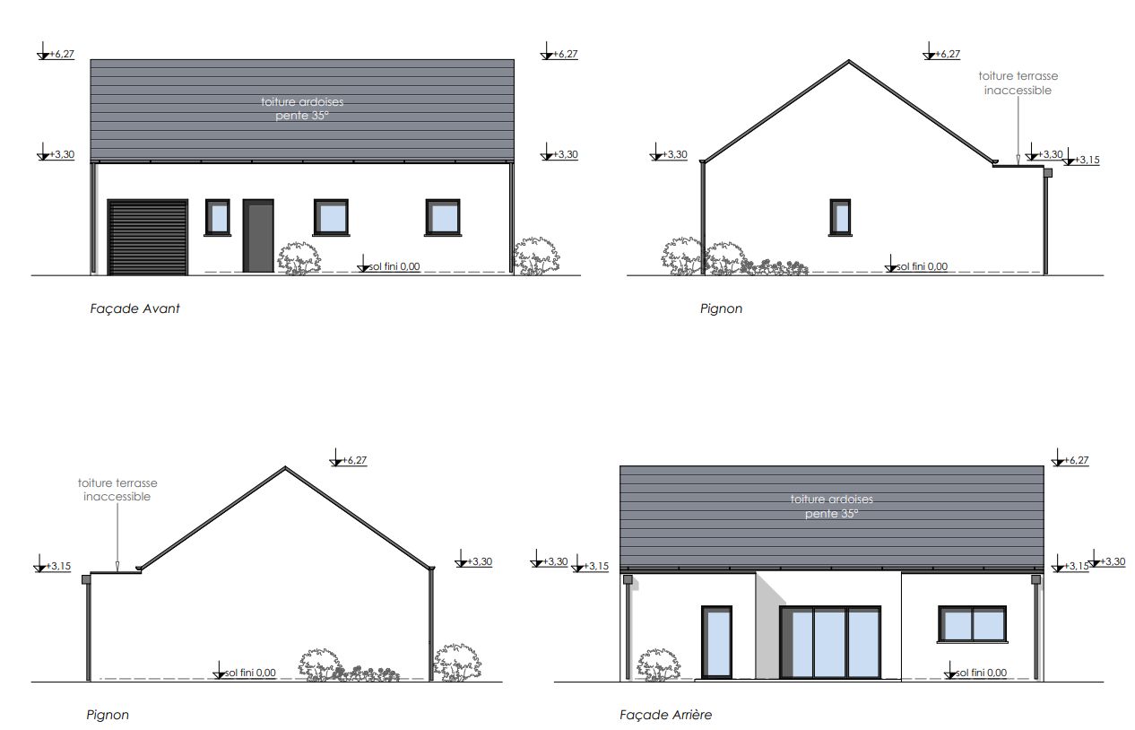 Maison neuve 86 m² à Crach (56950)