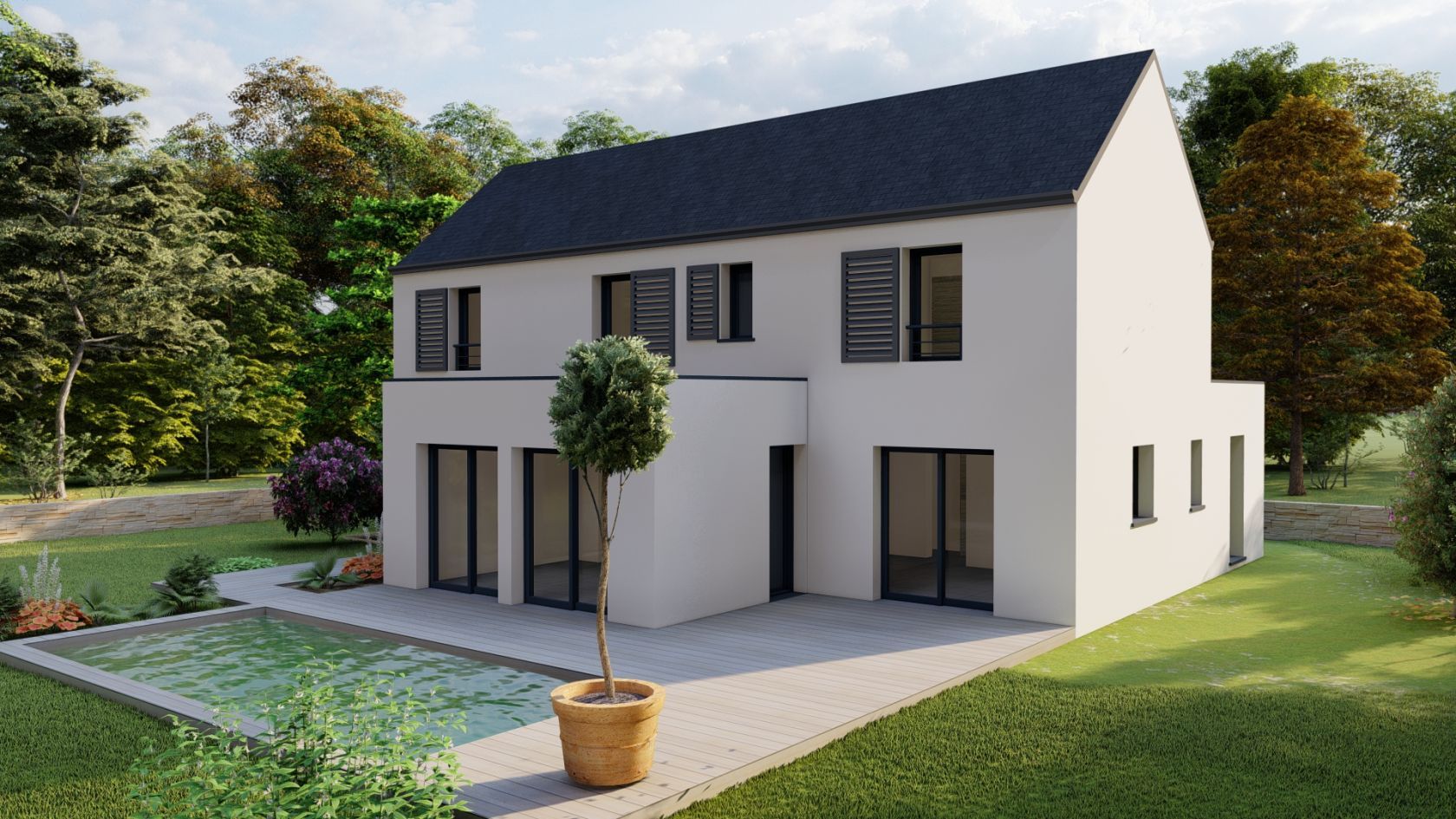 Maison neuve 140 m² à Arzal (56190)