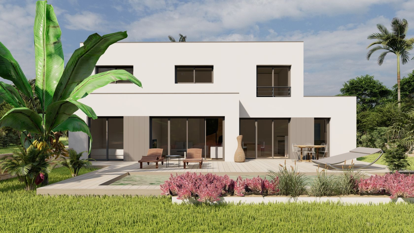 Maison neuve 150 m² au Tour-du-Parc (56370)