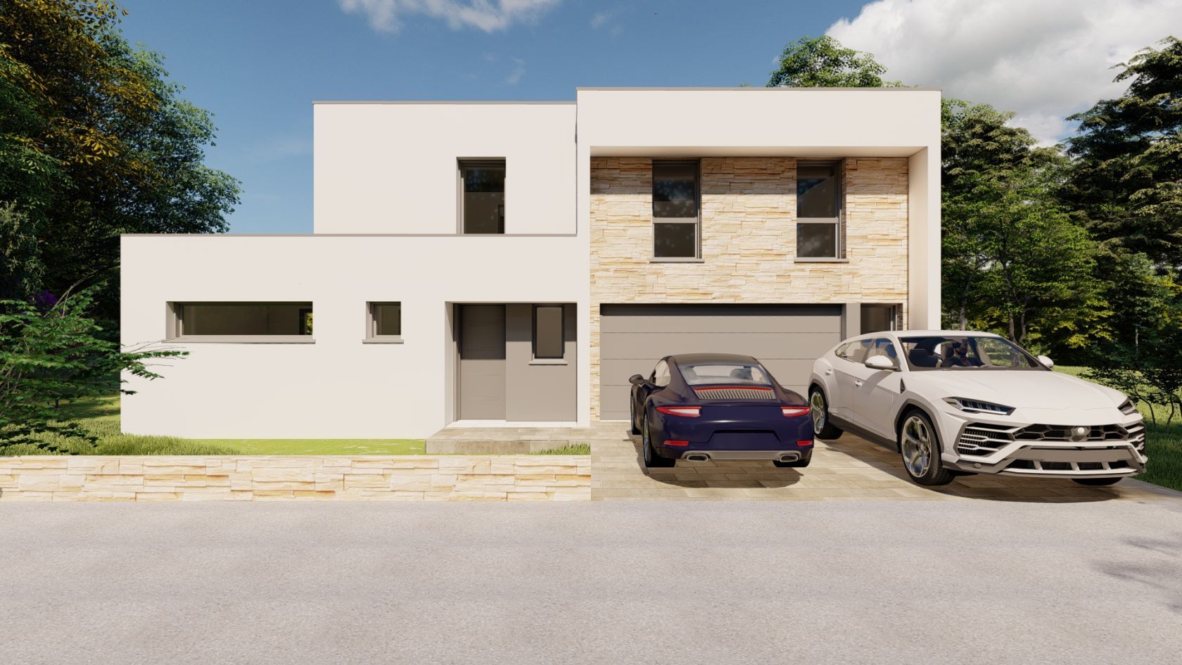 Maison neuve 135 m² à Grand-Champ (56390)