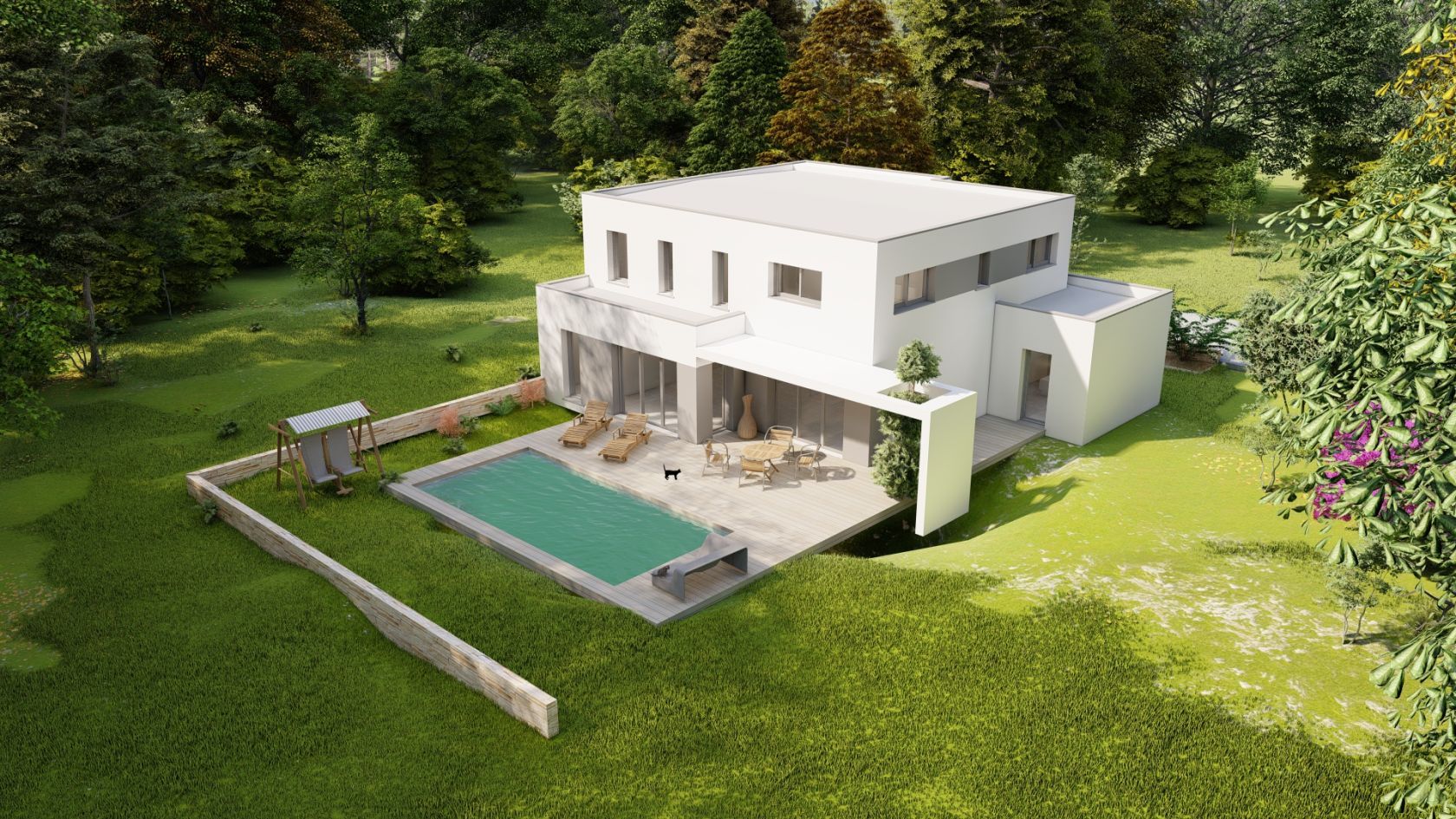 Maison neuve 135 m² à Grand-Champ (56390)