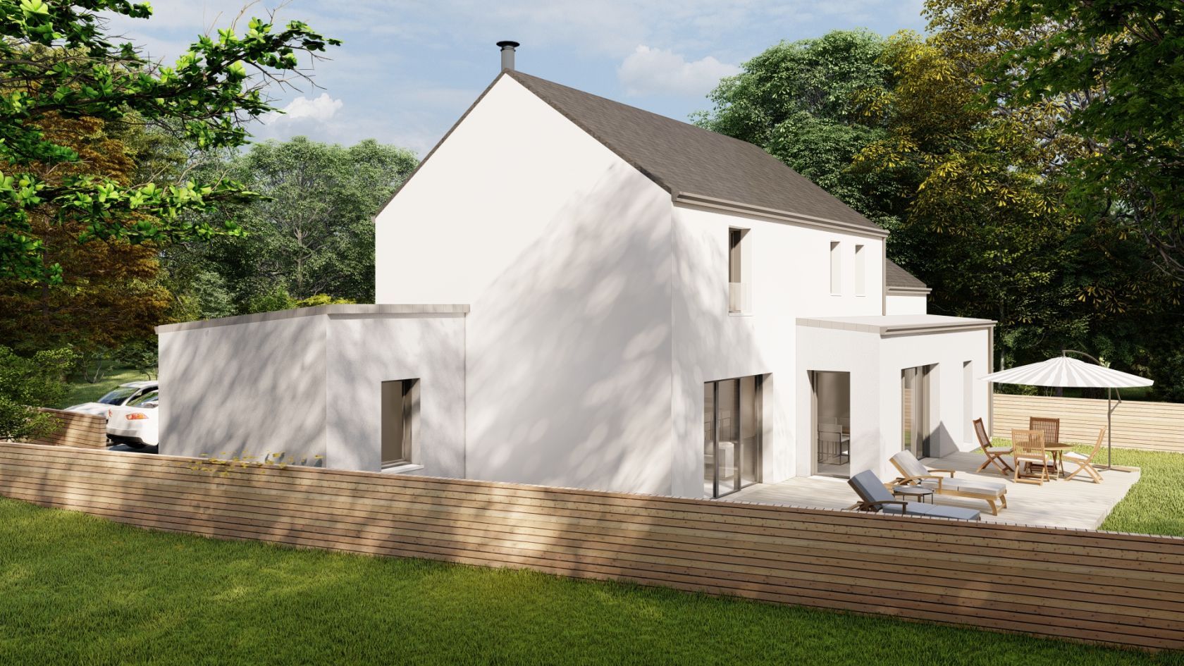 Maison neuve 125 m² à Saint-Avé (56890)