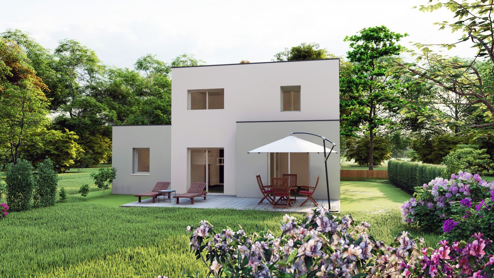 Maison neuve 115 m² à Saint-Guyomard (56460)