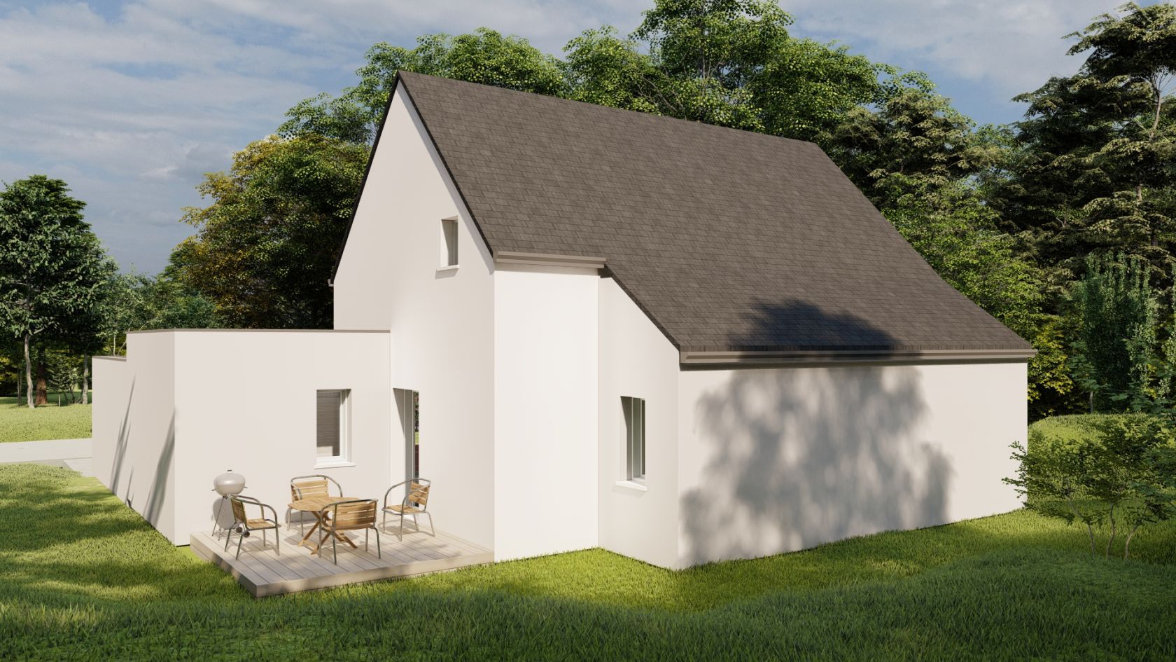 Maison neuve 126 m² à La Vraie-Croix (56250)