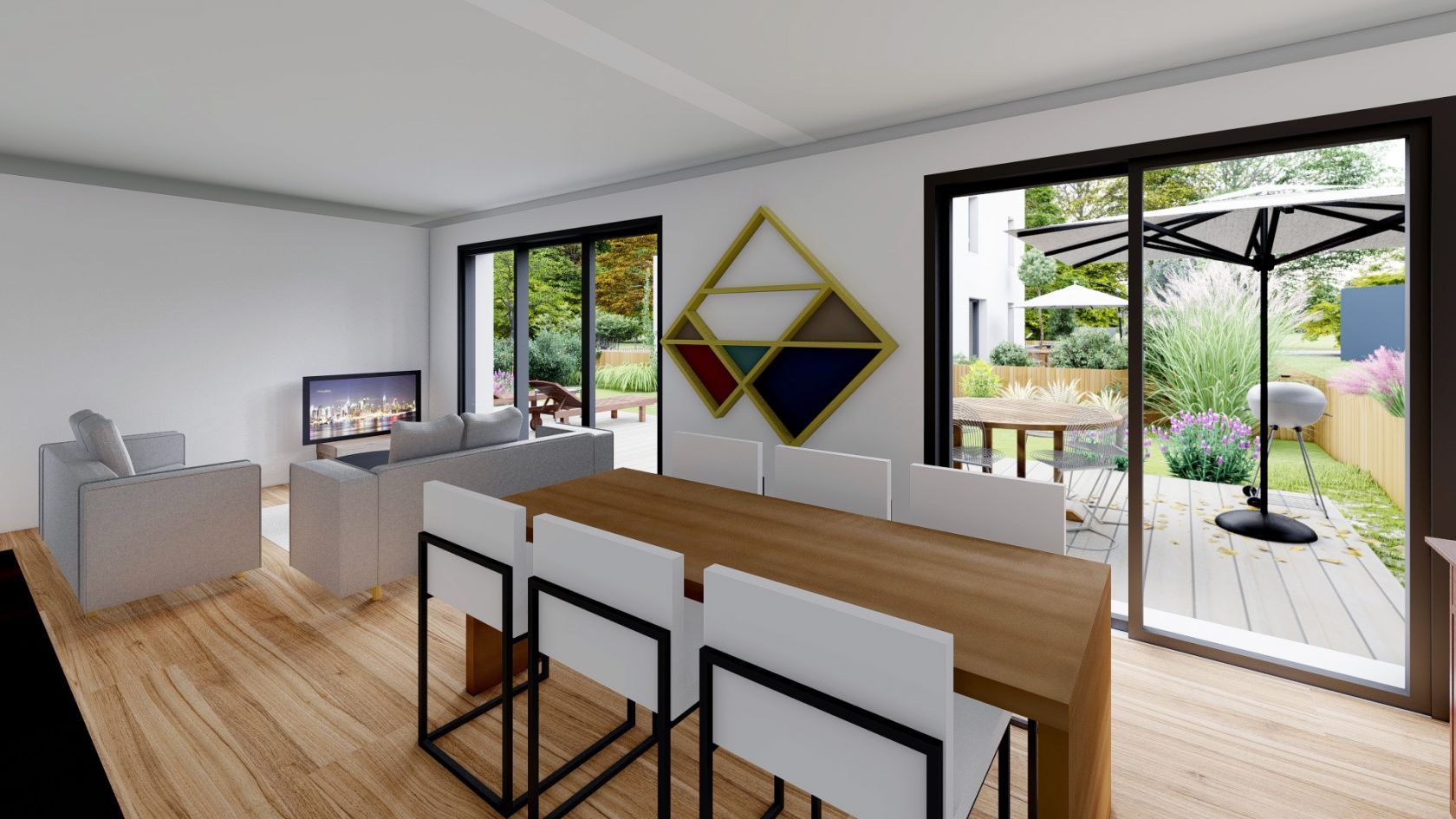 Maison neuve 98 m² à Elven (56250)