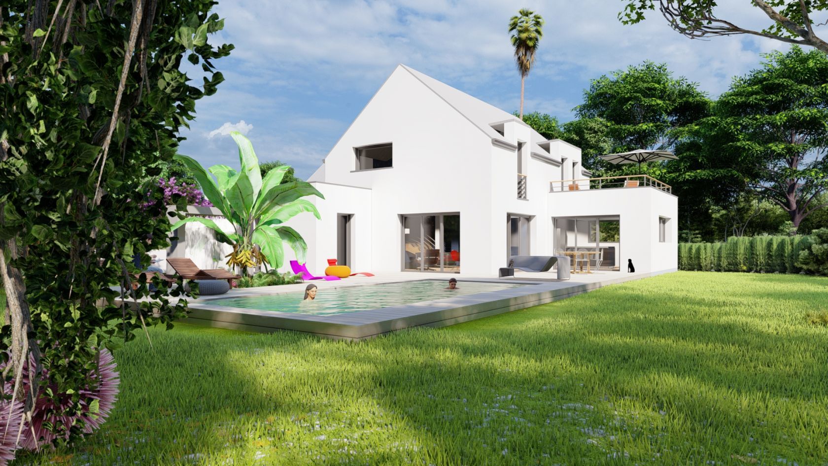 Maison neuve 135 m² à Questembert (56230)