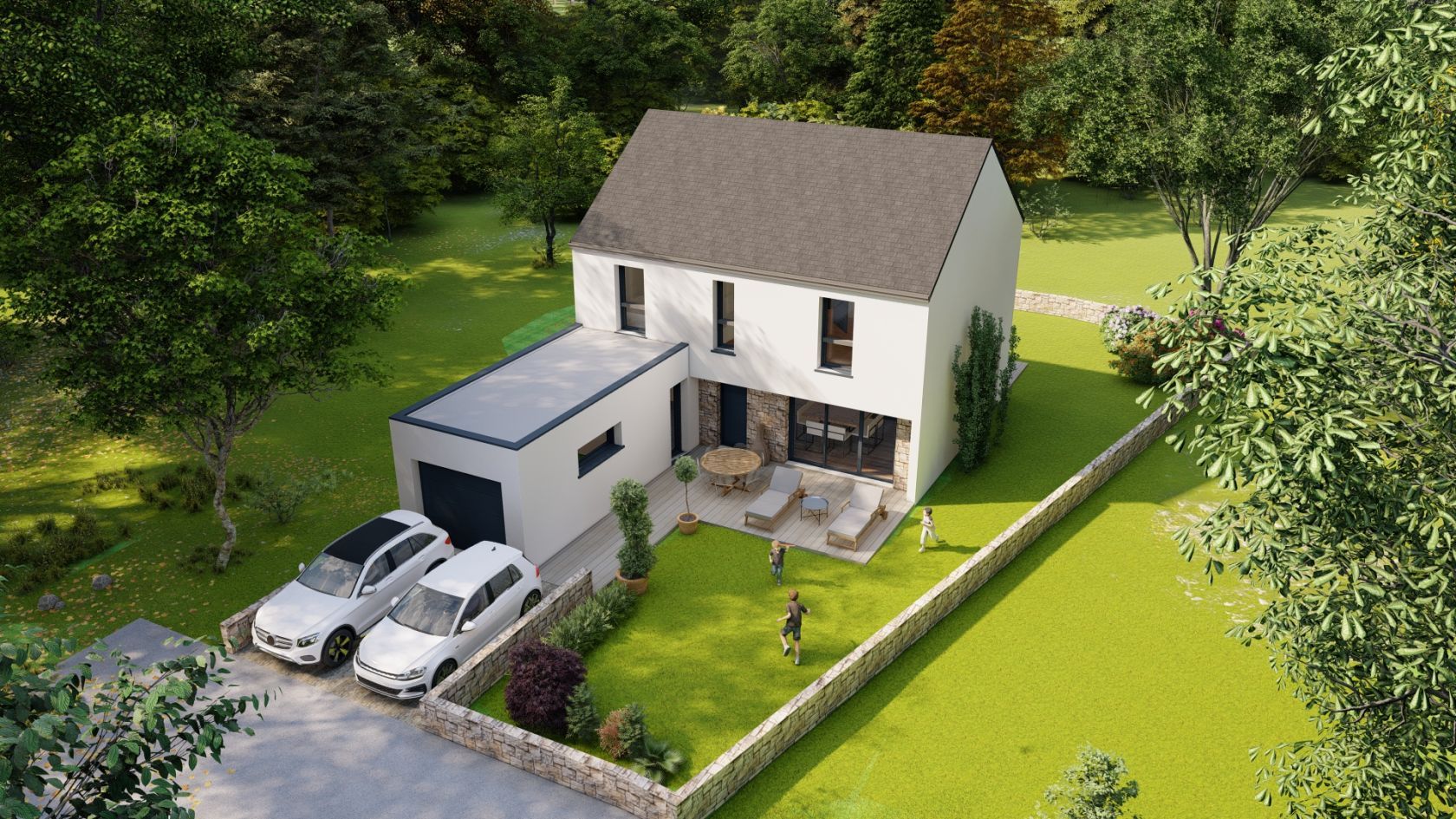 Maison neuve 125 m² à Billiers (56190)