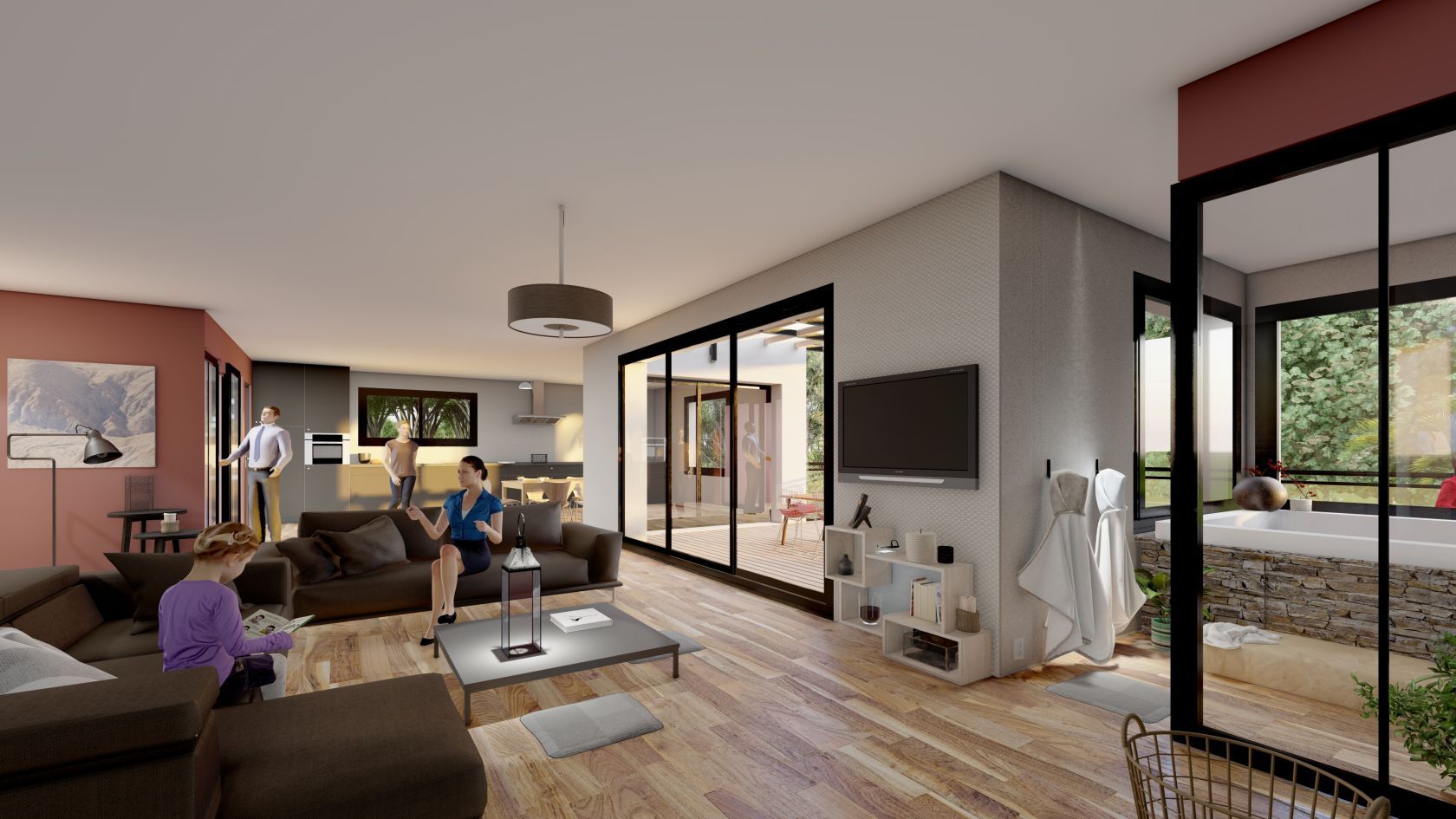 Maison neuve 125 m² à Nages-et-Solorgues (30114)