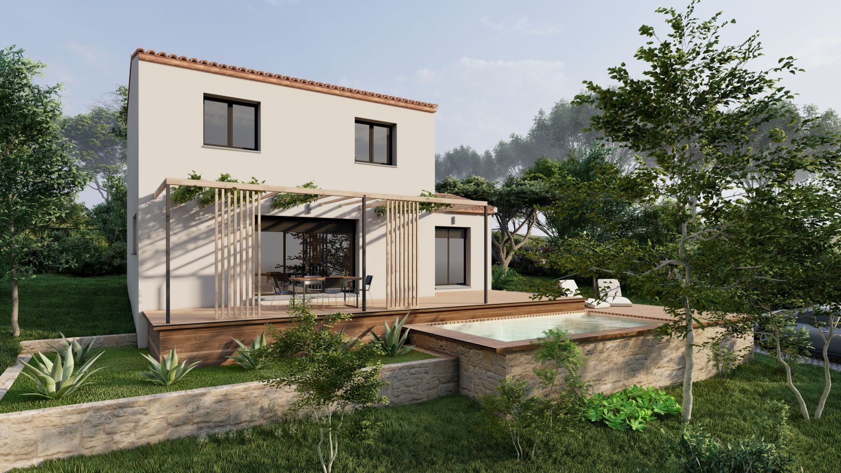 Magnifique maison individuelle en vente à COURNONTERRAL (34660)
