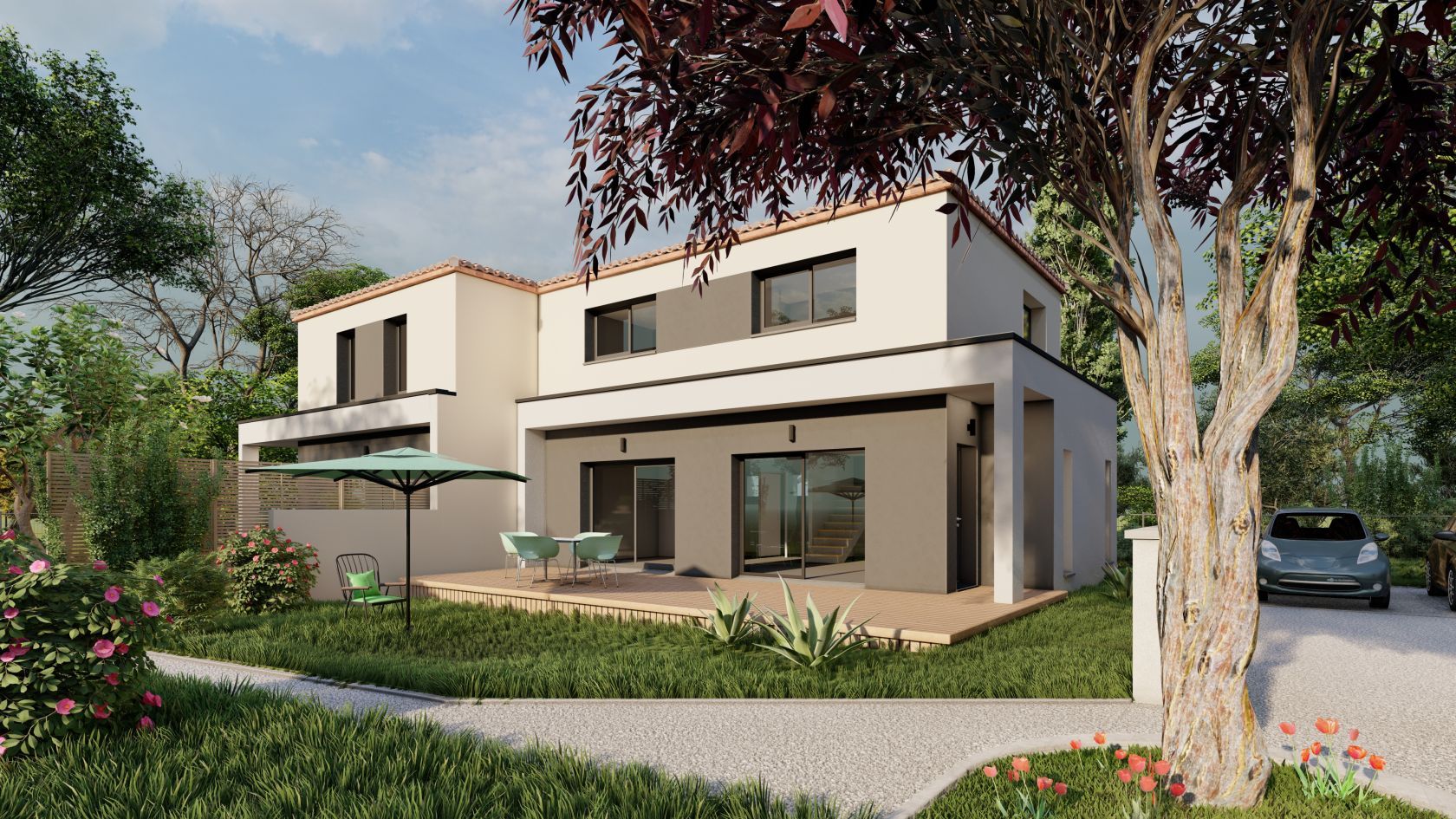 maison à construire de 95m2 en vente à SAINT-JEAN-DE-FOS