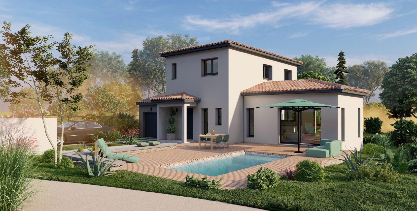 Belle maison à construire de 115m2 disponible à MONTPELLIER