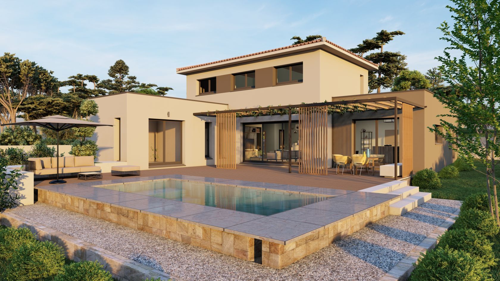 maison à construire en vente à COURNONSEC