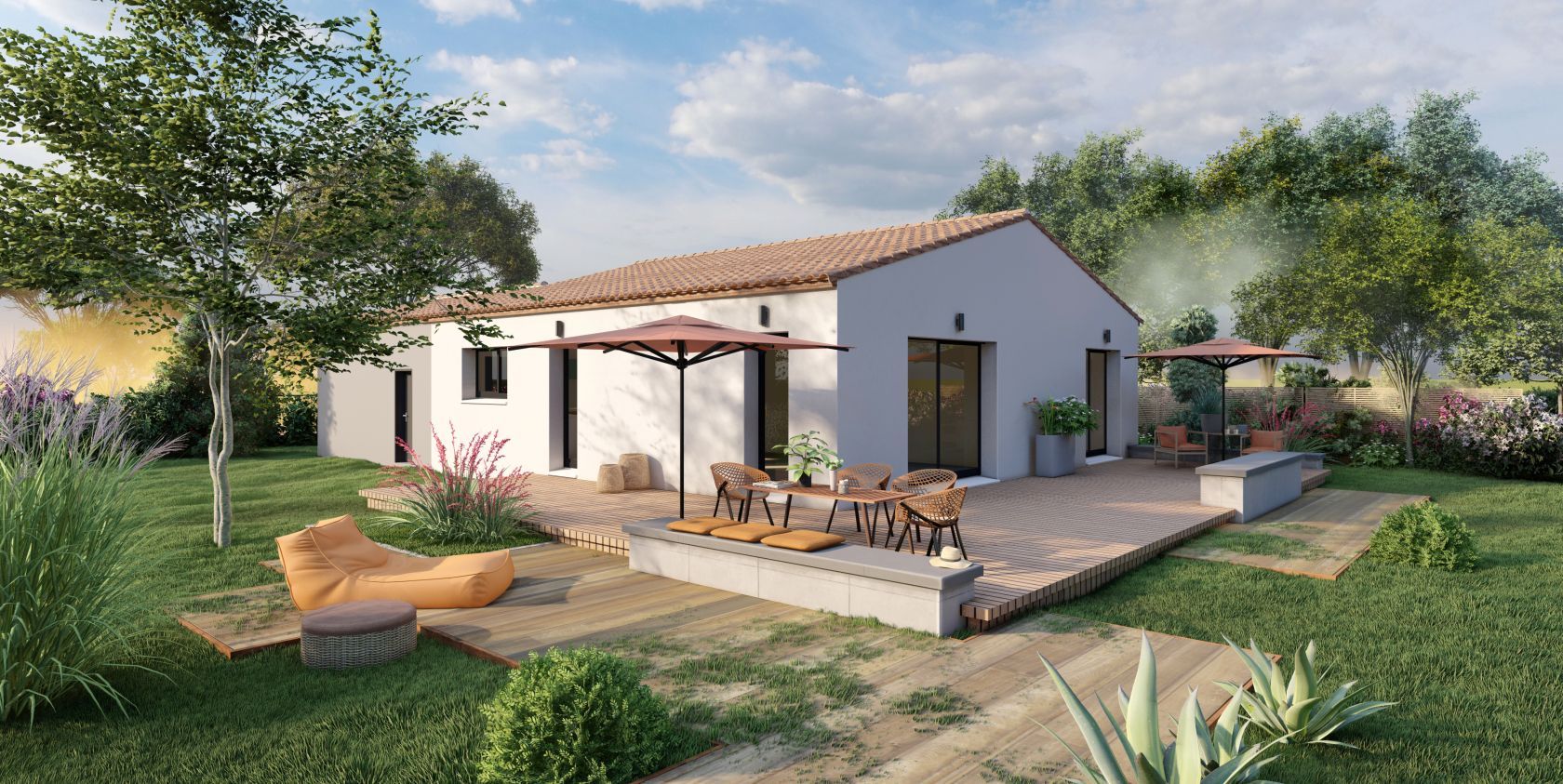maison à construire de 95m2 à MONTPELLIER