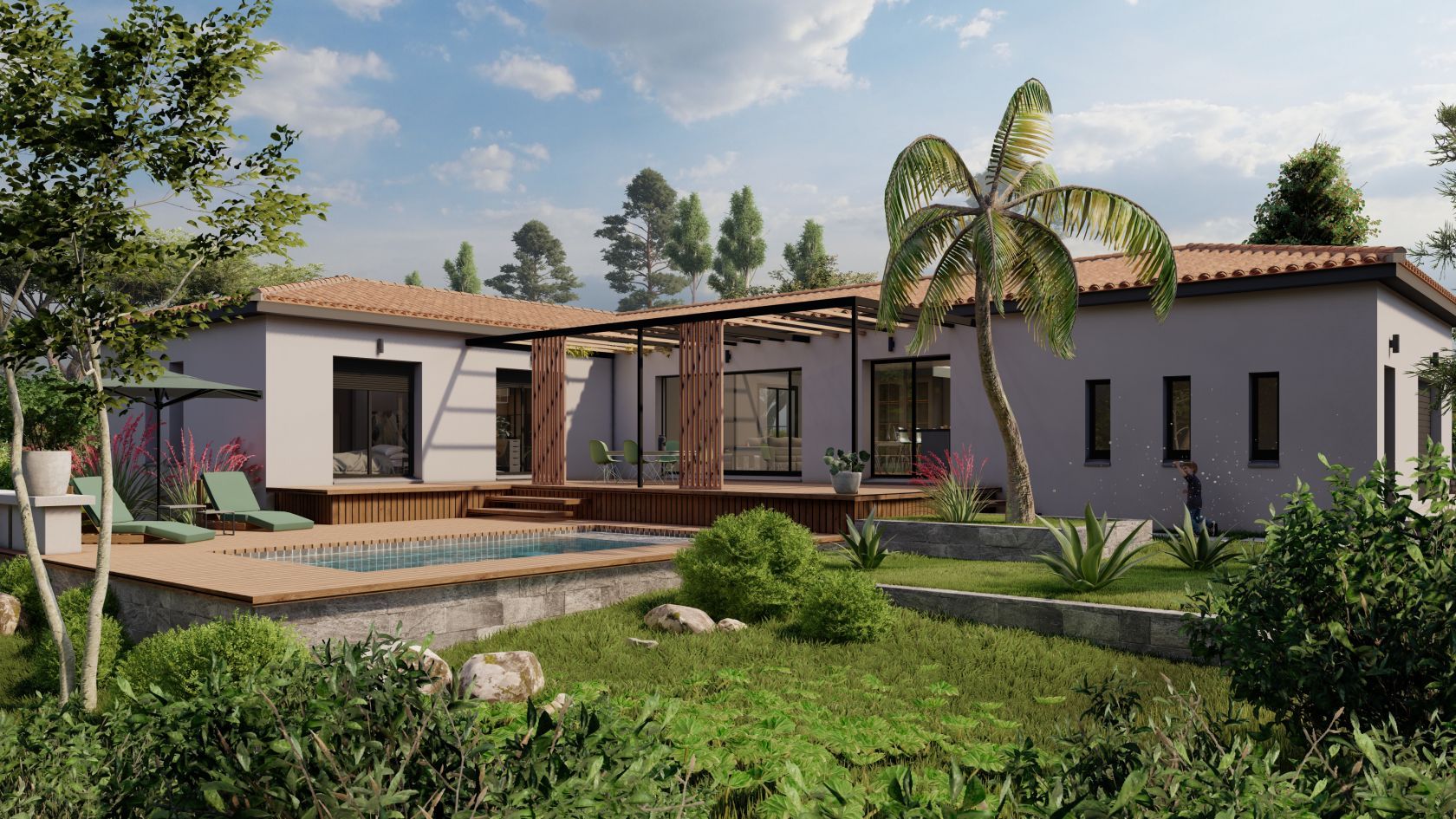 maison de 120m2 disponible à MURLES (34980)