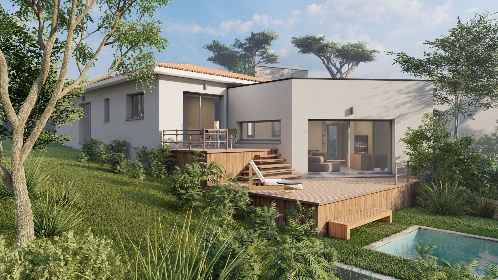 maison à vendre de 140m2 disponible à POUSSAN