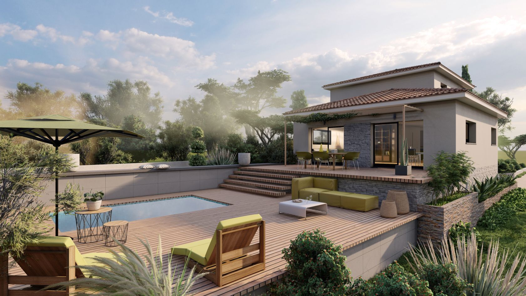 maison à construire à SAUSSAN (34570)