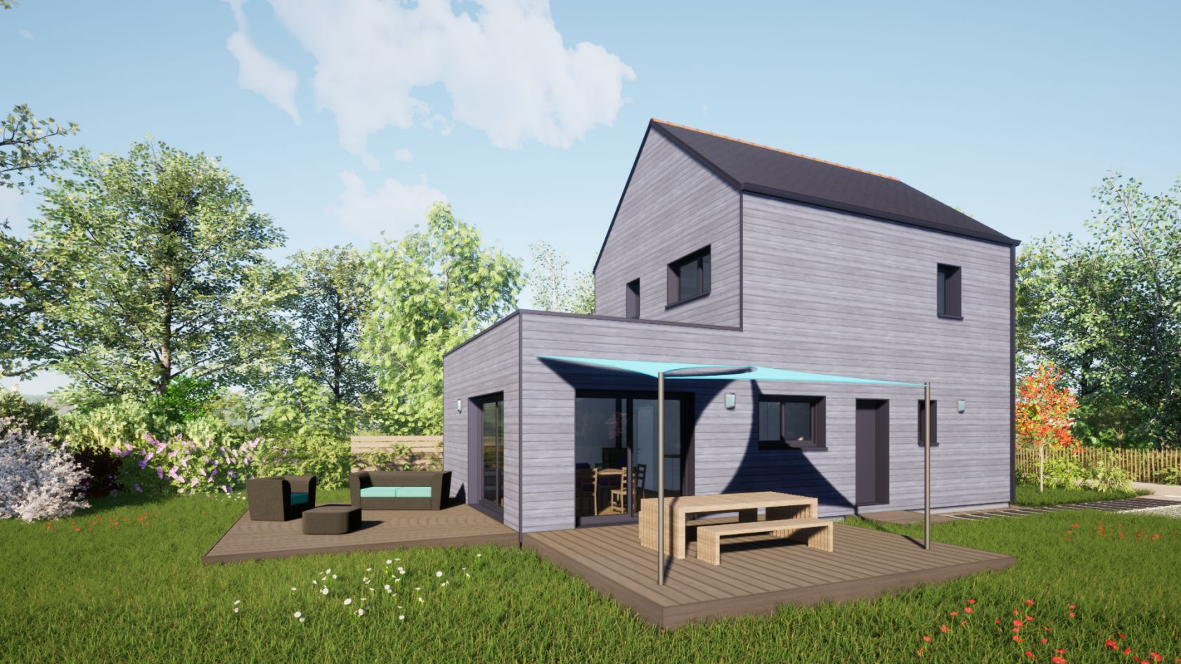 Charmante maison à vendre disponible à GRANDCHAMPS-DES-FONTAINES (44119)