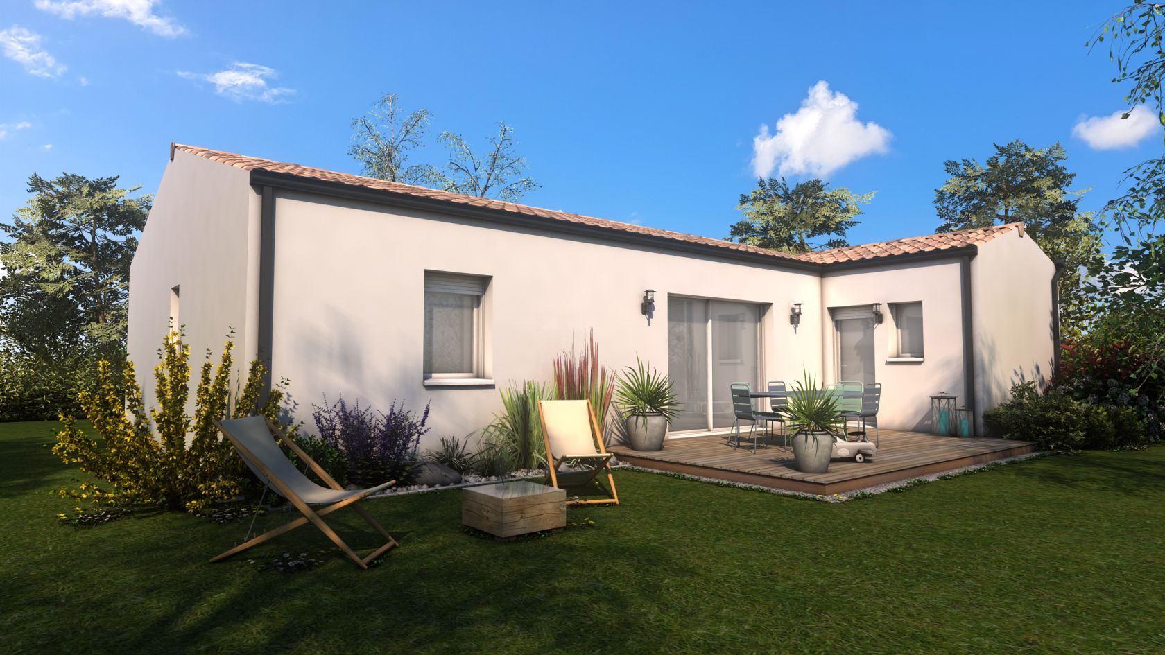 Maison neuve 90 m² à Châteaubernard (16100)