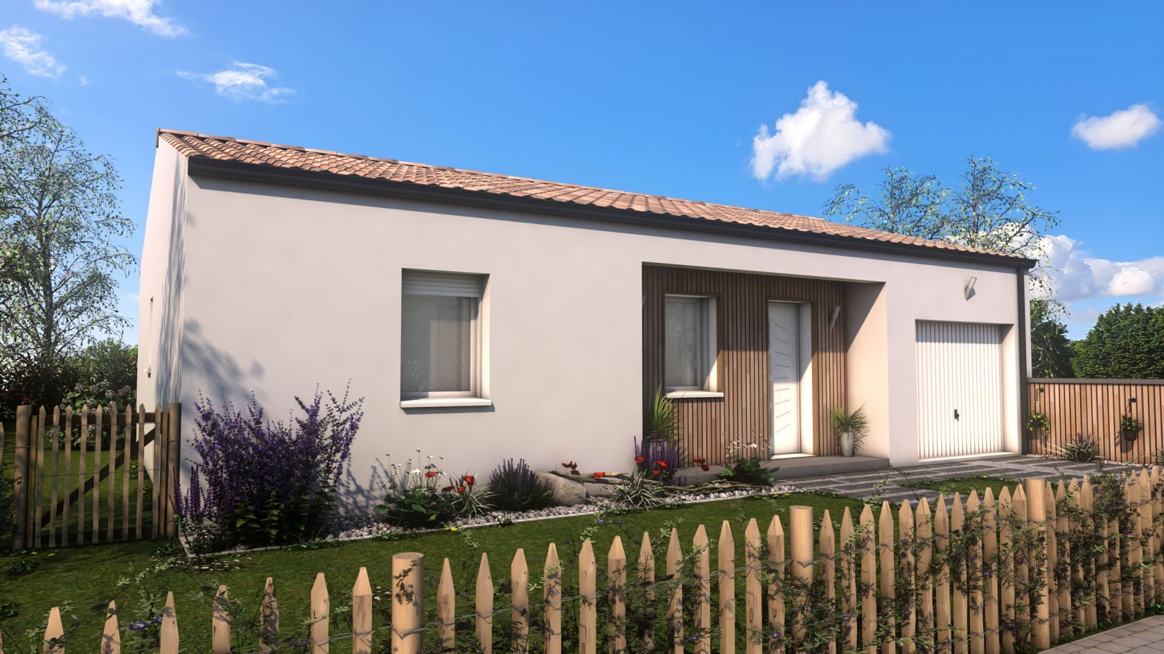 Maison neuve 70 m² à Juicq (17770)