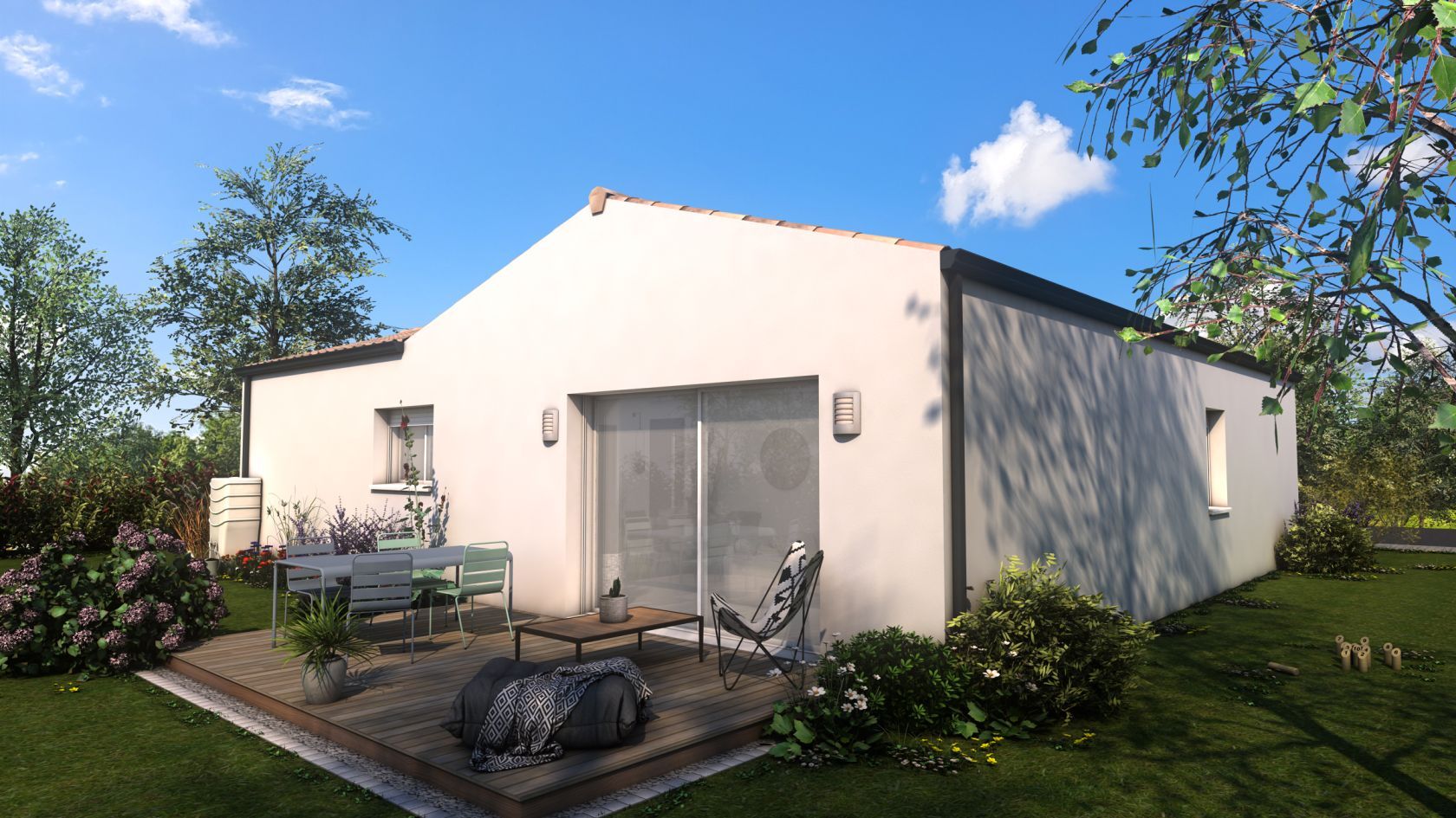 Maison neuve 80 m² à Semussac (17120)